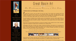 Desktop Screenshot of greatbasinart.com